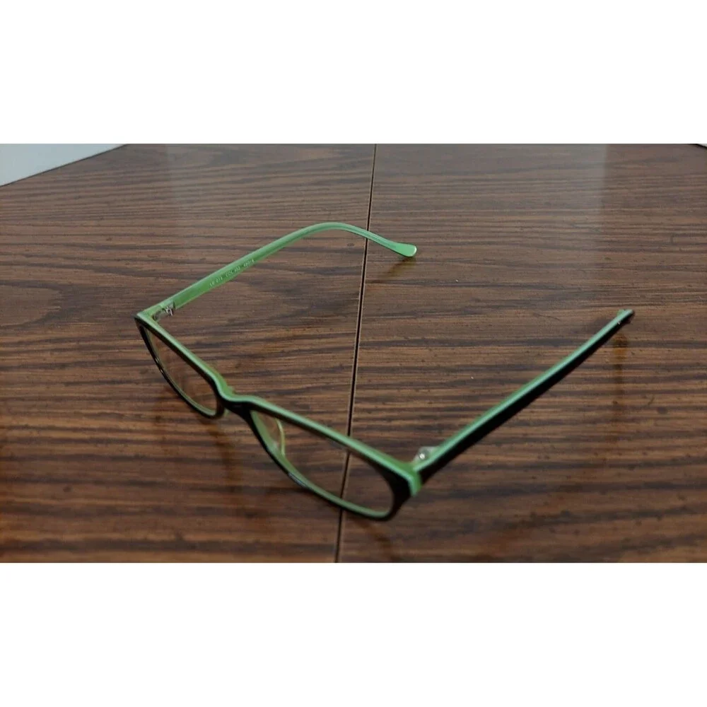 Legre LE014 Green Inside and Dark Brown Outside COL 452 49-16 Frames Only